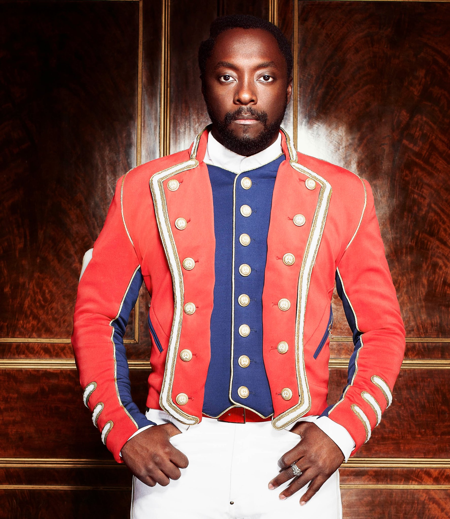 will.i.am — Editorial portrait in military jacket